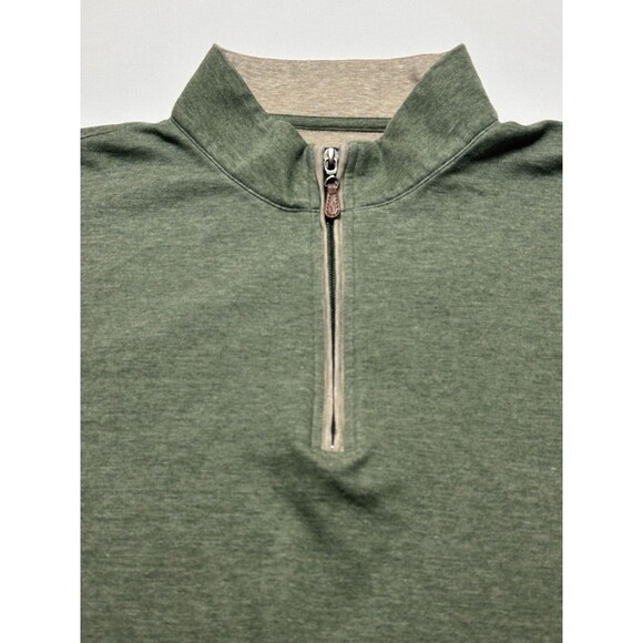 NWT Johnnie-O Evergreen Sully 1/4 Zip Pullover Men's XL JMKO1460 Nicolet LOGO** - Picture 3 of 10